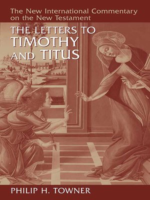 cover image of The Letters to Timothy and Titus